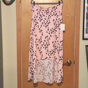 LuLaRoe 2xl Animal Print Olivia Skirt